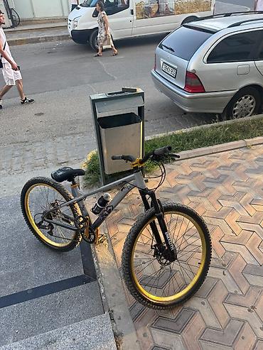 İdman velosipedləri: Dağ/trek velosipedi - Yüngül alüminium gövdə, sərt üçbucaq quruluşu - — 5