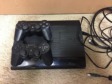 Playstation 3 super slim . 2 ədəd pult və bütün kabelləri var lalafo.az -da Playstation 3 super slim . 2 ədəd pult və bütün kabelləri var