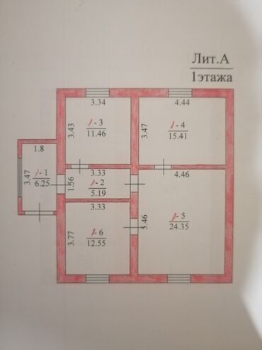ак босого уй сатылат: Дом, 143 м², 3 комнаты, Собственник, Косметический ремонт