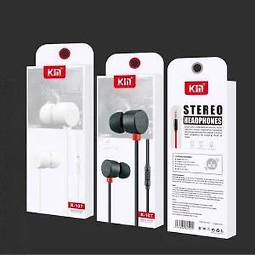 Slušalice: Slusalice sa mikrofonom K-107 NOVO. Opis proizvoda: Kin handsfree — 16