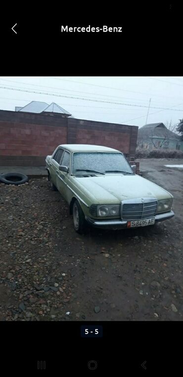 Mercedes-Benz: Mercedes-Benz W123: 1982 г., 2.4 л, Механика, Дизель