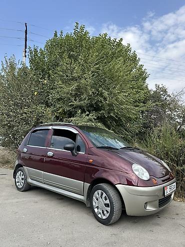 муссо 601: Daewoo Matiz: 2008 г., 1 л, Механика, Бензин, Хэтчбэк — 2