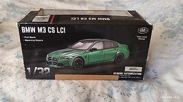 1: BMW M3 Competition (G80) 1:32 die-cast model avtomobil – kolleksiya — 4
