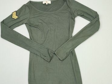długa zielona sukienki: Sukienka, XS, stan - Dobry