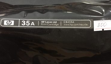 ноутбуки hp бишкек: Картридж HP 35 A черный, без коробки. Используется для