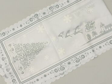 PL - Tablecloth 121 x 33, color - White, condition - Very good