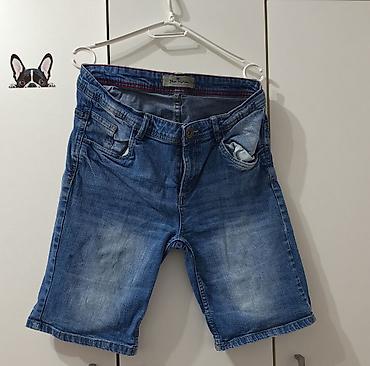 Muške teksas bermude Blue Motion - Klasičan kroj do kolena - Srednje