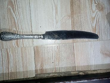 Bıçaqlar: Antiq üslublu süfrə bıçağı mel - Material: metal gövdə, naxışlı — 1