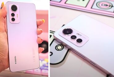 samsung galaxy note 2: Xiaomi Mi 12 Lite, 128 ГБ, цвет - Розовый, 
 Гарантия, Отпечаток пальца, Две SIM карты