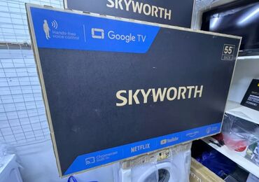 Телевизоры: Телевизор LED Skyworth 55Q66G с экраном 55” обладает качественным