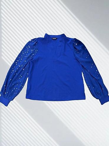 satom: Elegantna ženska bluza sa nitnama na rukavima — 1