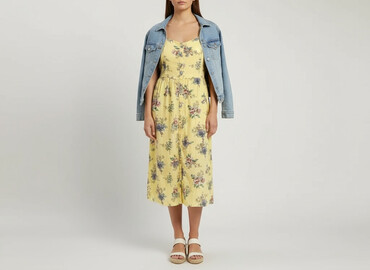 żółta sukienki: TU Woman, Women`s dress, size M