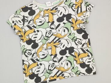 letnie sukienki biale: T-shirt, Disney, 8 years, 122-128 cm, condition - Good