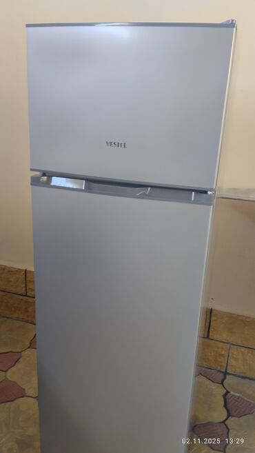 mini manqal: 2 qapılı Vestel Soyuducu Satılır, rəng - Gümüşü