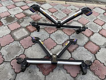 Крепления для велосипедов и лыж: Крепление для лыж и сноубордов На поперечные дуги Terzo, Самовывоз — 1