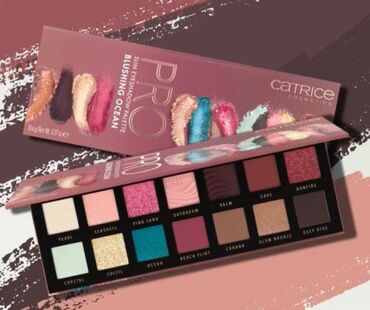 Makeup: Catrice pro slim blushing ocean paleta senki Novo sa celofanom. Uz