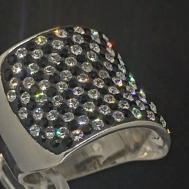 Zərgərlik əşyaları: Üzük, Swarovski, Gümüş — 2