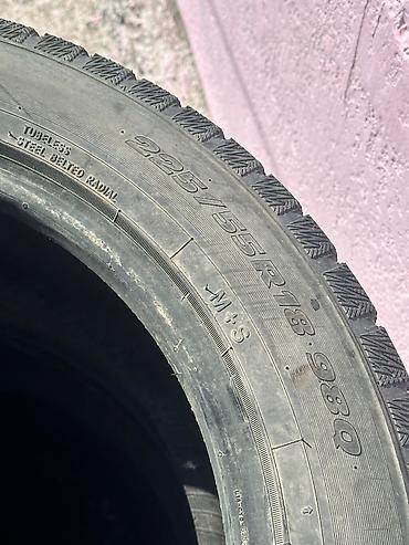 Зима 225/55/18R состояние жакшы 3 донголок сатылат биросунда шишка бар