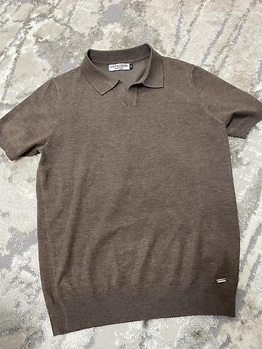 кол саатар: Мужское поло U.S. Polo Assn. - Цвет: тёмно-коричневый - Классический — 4