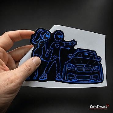 automobila: BMW Fanatik Auto Nalepnica – 2837 BMW Fanatik nalepnica sa — 2