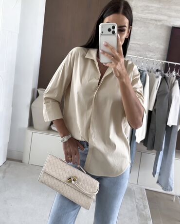 Košulje: 🔥Ženska košulja sa 3/4 rukavima - Model: klasična košulja ravnog — 8