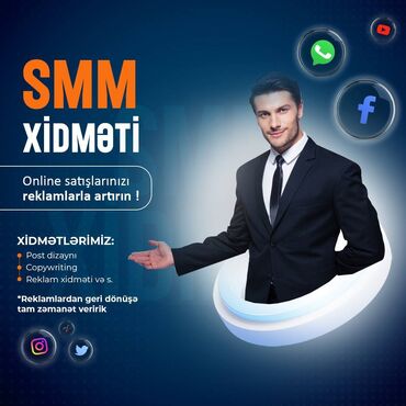 Veb saytların hazırlanması: SMM