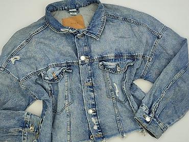 kurtka mis hm: H&M, Kurtka jeansowa damska, rozmiar L — 1