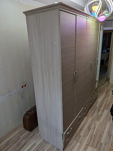 3 микрорайоне: Шкаф 9 микрорайон 
2.30×2.30м
абалы жакшы — 2