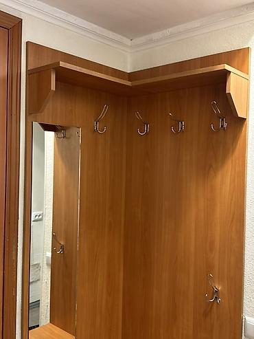 тумба румыния: Гарнитур для прихожей, Б/у, Зеркало, ДСП, Самовывоз, цвет - Коричневый — 3