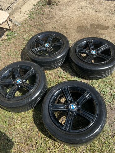 teker 215 65 16: İşlənmiş Disk təkər BMW 215 / 55 / R 17, 5 Boltlu