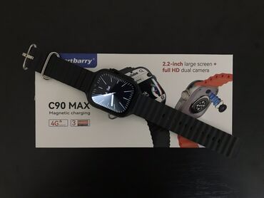 ct8 max smart watch: Смарт часы, Smart, Сим карта, цвет - Черный