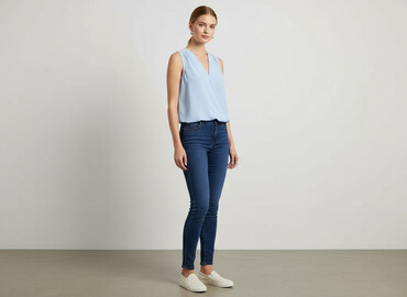 bluza z krótkim rękawem zara: Terranova, Жіноча блуза, розмір S