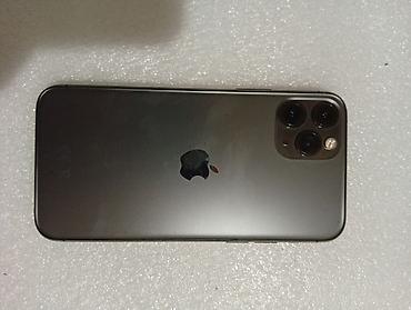 iphone e: IPhone 11 Pro, Б/у, 64 ГБ, Space Gray, Защитное стекло, Кабель, 75 % — 1