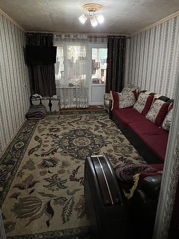 flat osh: 2 комнаты, 58 м², Аэропорт Манас Индивидуалка, 2 этаж, Требуется ремонт — 2