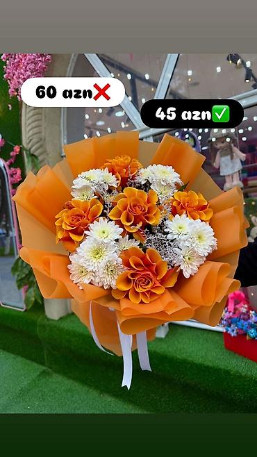 aşdım daşdım gülü: Sumqayit Çiçək buketləri – “Eshq flowerss” Məhsul təsviri: - Zərif — 4