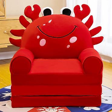 terranova helanke: Foteljica za decu RED CRAB B048-130 Vesela i funkcionalna foteljica — 1