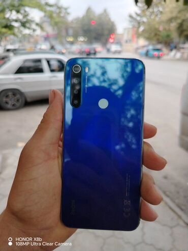 baku electronics sire ceken: Redmi Note 8T, 128 GB, rəng - Göy, Barmaq izi