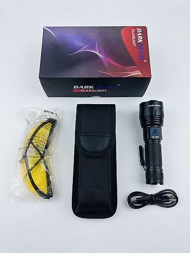 Фонарь DARK BEAM Flashlight — мощный тактический светодиодный фонарь с