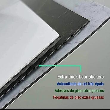 Gazišta za stepenice: Podne obloge gumirane Samolepljivepodne obloge Dimenzija 60x60cm — 12