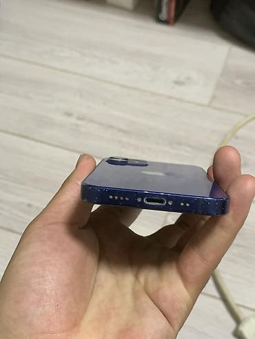 Apple iPhone: IPhone 12 mini, Б/у, 128 ГБ, Синий, Защитное стекло, Чехол, Коробка, 78 % — 6