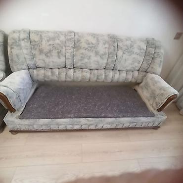 kreslo islenmis: İşlənmiş, Divan-kravat, Divan, 2 kreslo, Bazalı, Açılan — 4