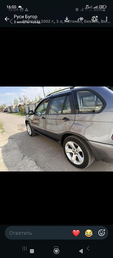 BMW: BMW X5: 2002 г., 3 л, Автомат, Бензин, Кроссовер — 11