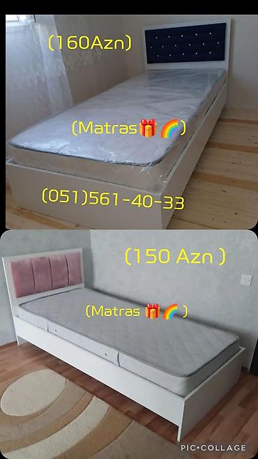 Новый, Односпальная кровать, С подъемным механизмом, С матрасом, Без выдвижных ящиков, Россия — 4
