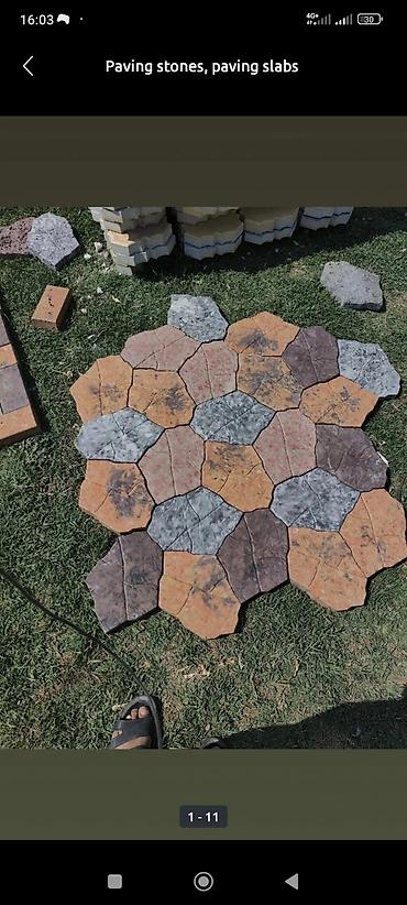 Элитная брусчатка: Брусчатка (евро, элитный, классический, мраморный) тратуарный плита — 7