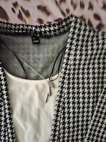 qadin desti: Qadın geyimləri dəsti – 3 ədəd üst geyimi 1) Houndstooth naxışlı — 7