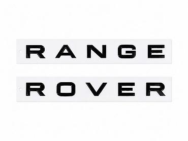 range rower: Avtomobil Emblemi RANGE ROVER Qara Çatdırılma Və Quraşdırılma Bizim Və — 1