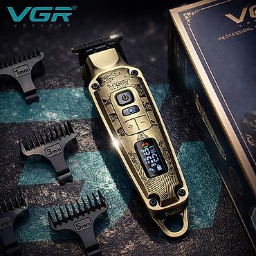 trimer: №: 12992 Məhsulun adı: Saç kəsimi üçün trimmer VGR V-901 Gold Brend — 2