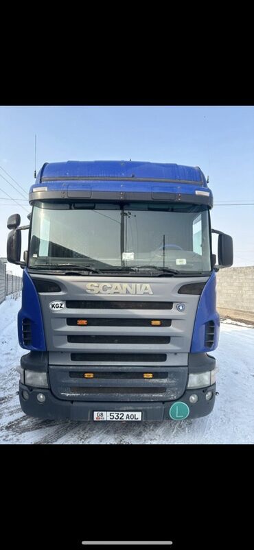 Тягачи: Тягач, Scania, Тентованный — 8