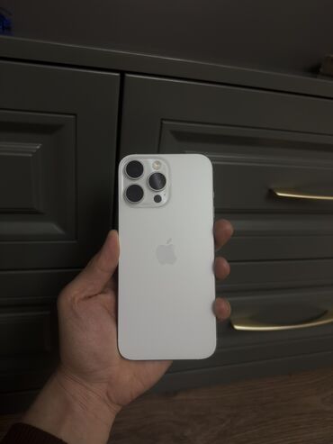 Apple iPhone: IPhone 16 Pro Max, Б/у, 256 ГБ, White Titanium, 98 % — 1