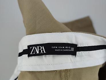 pull and bear lniane spodnie: Zara, Spodnie materiałowe damskie, rozmiar M — 4